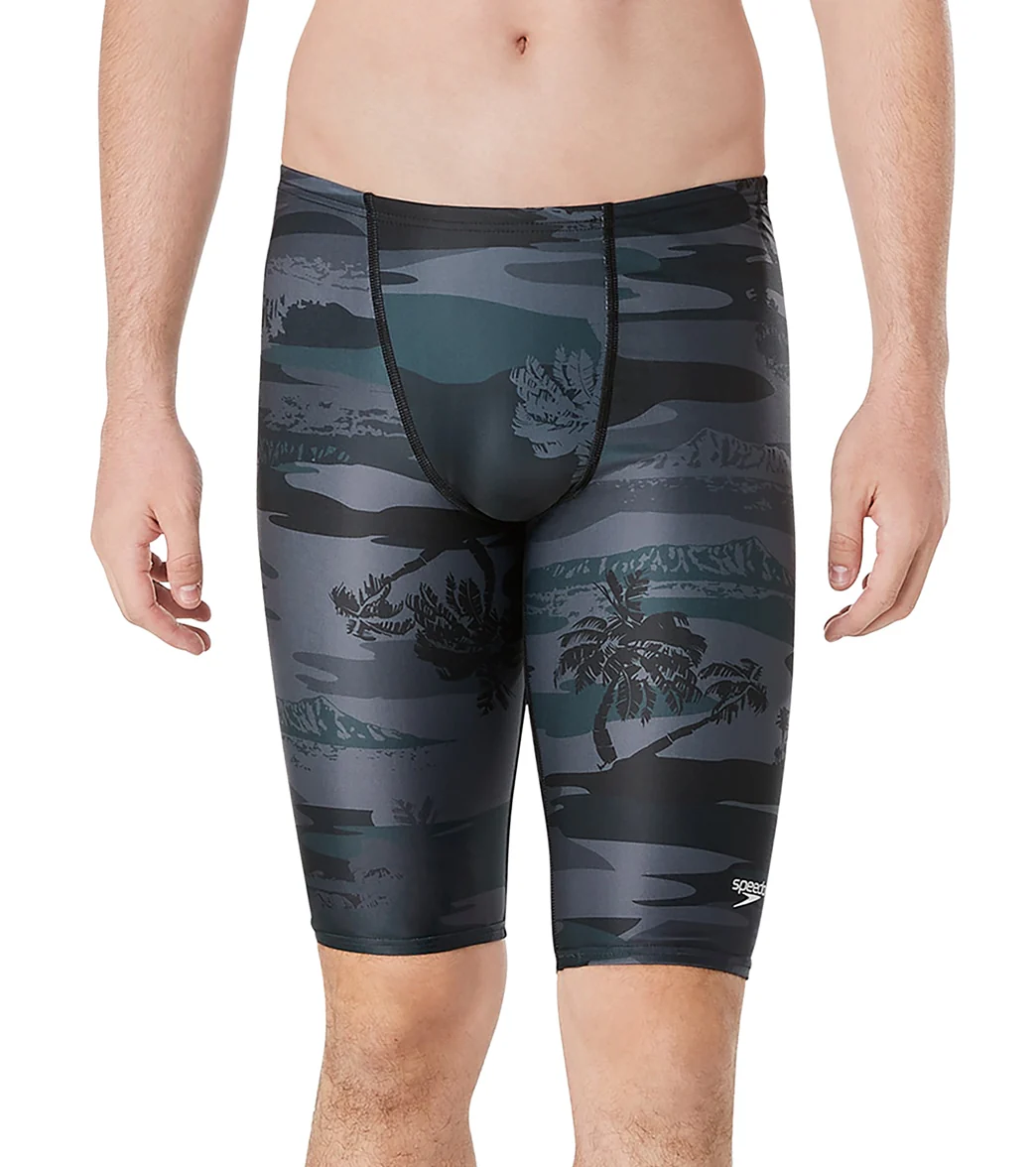 Speedo Vibe Men's Eco Pro LT Printed Jammer Swimsuit - Image 25