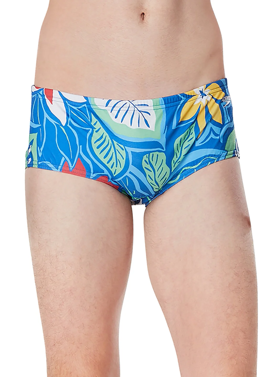 Speedo Vibe Men's Printed Euro Brief Swimsuit - Image 9
