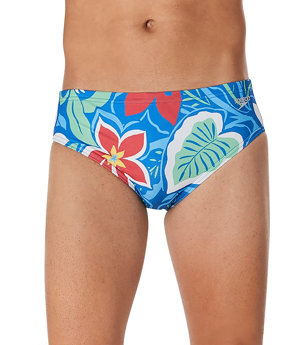 Speedo Vibe Men's Printed One Brief Swimsuit - Image 132