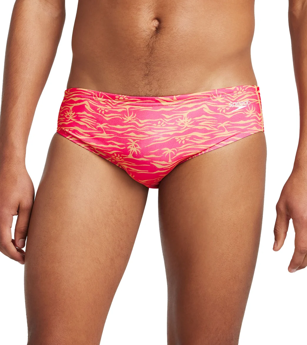 Speedo Vibe Men's Printed One Brief Swimsuit - Image 148