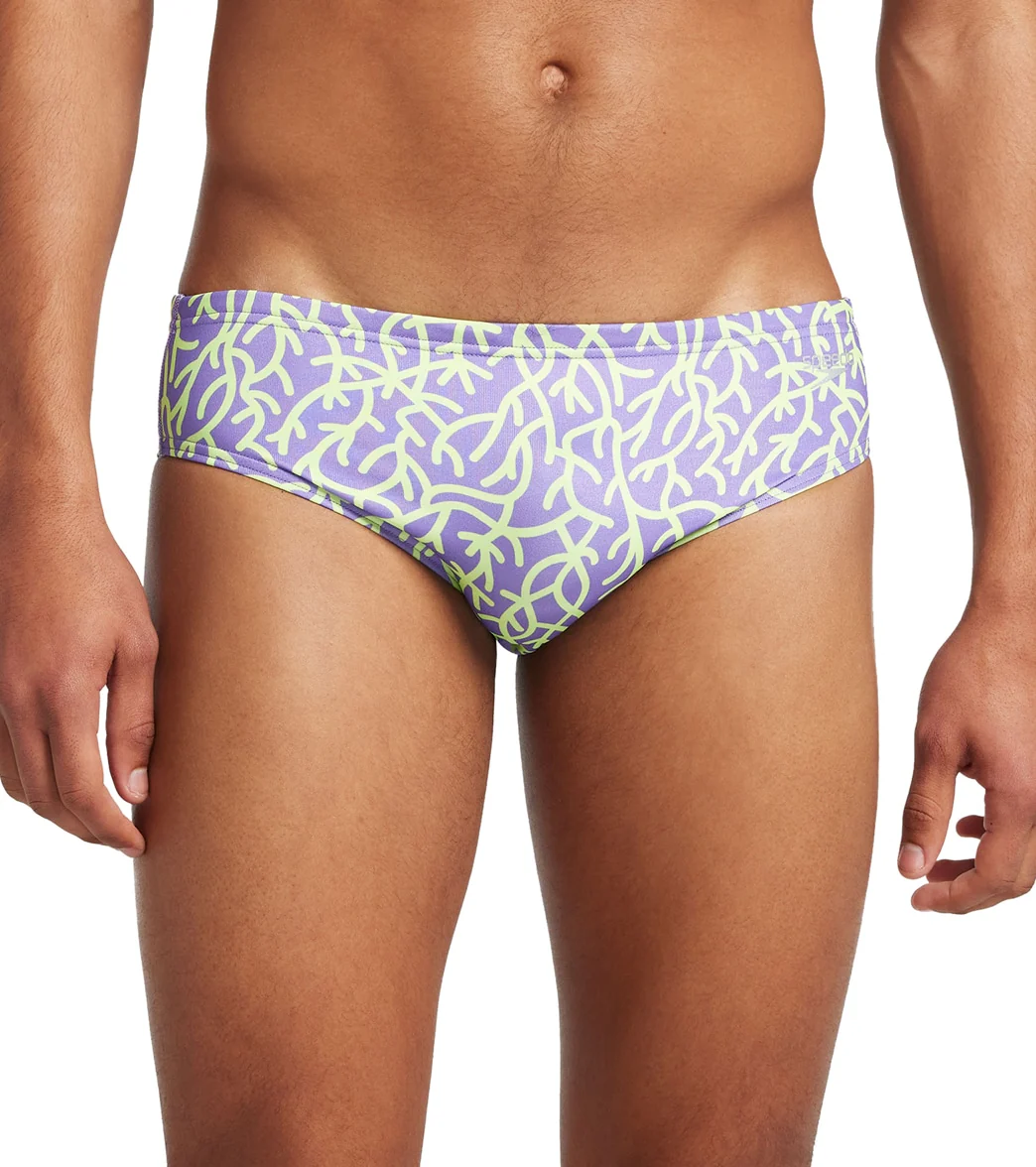 Speedo Vibe Men's Printed One Brief Swimsuit - Image 157