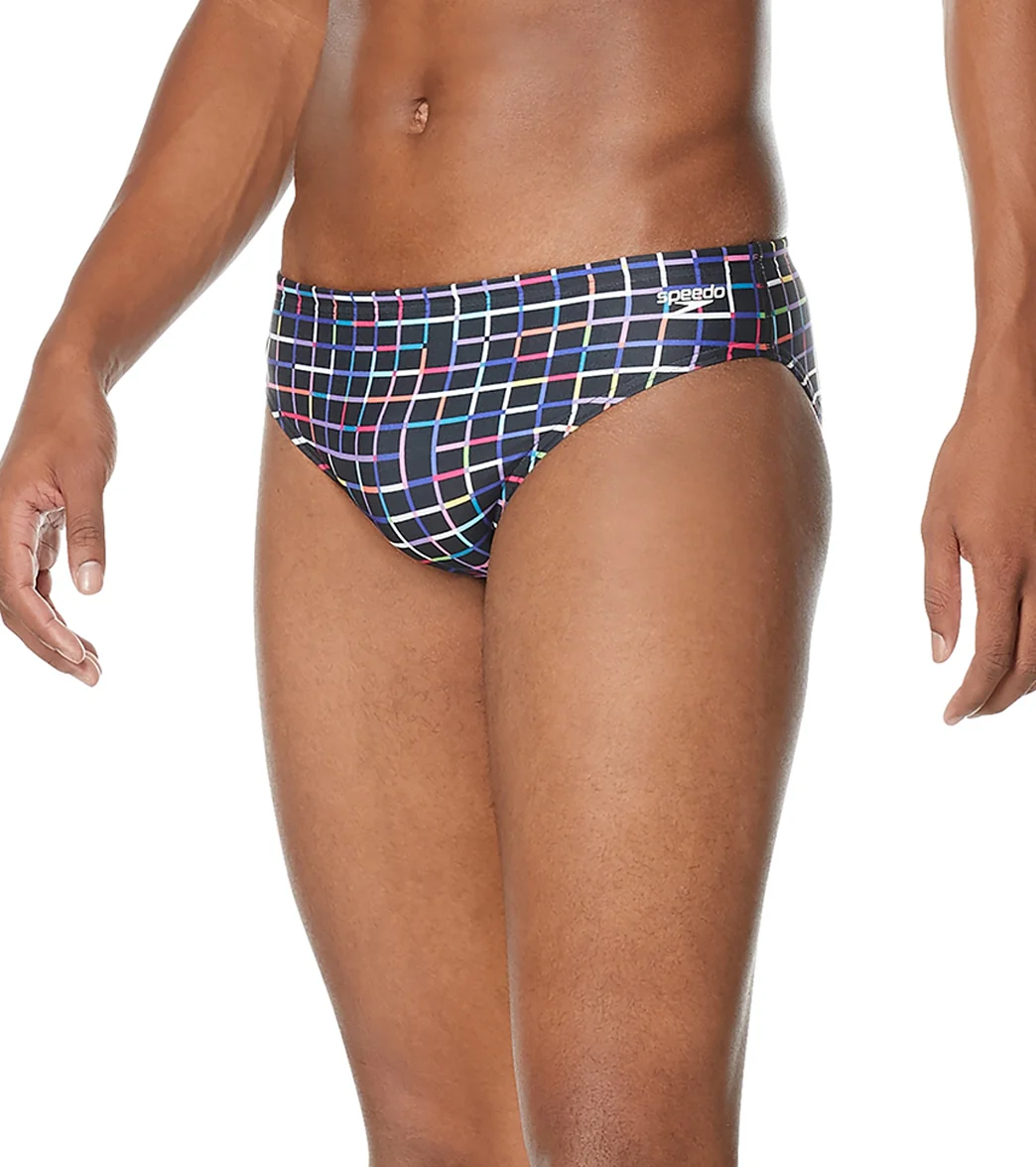 Speedo Vibe Men's Printed One Brief Swimsuit - Image 62