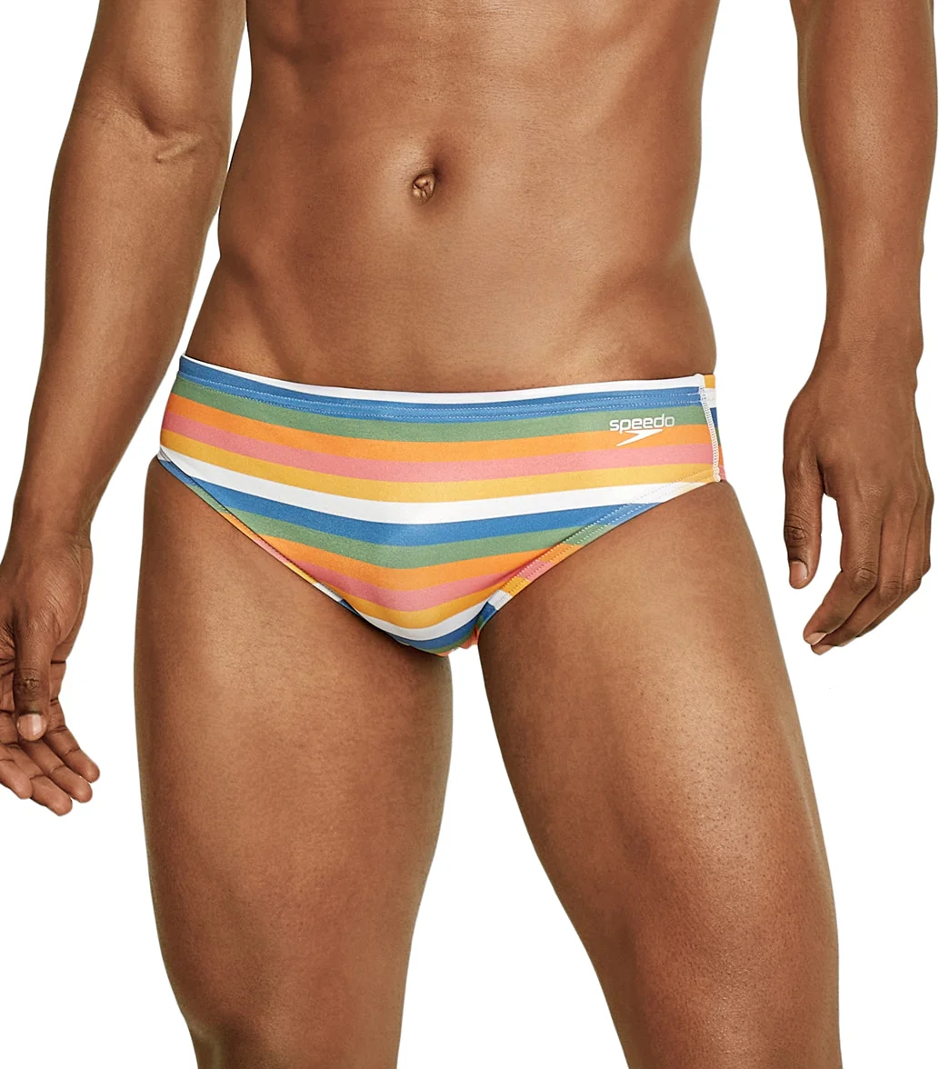 Speedo Vibe Men's Printed One Brief Swimsuit - Image 9