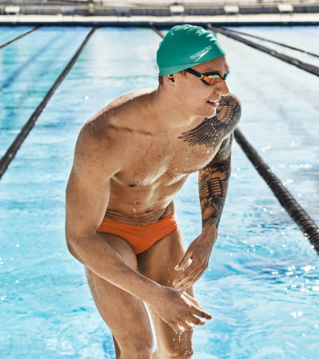 Speedo Vibe Men's Solid One Brief Swimsuit - Image 45