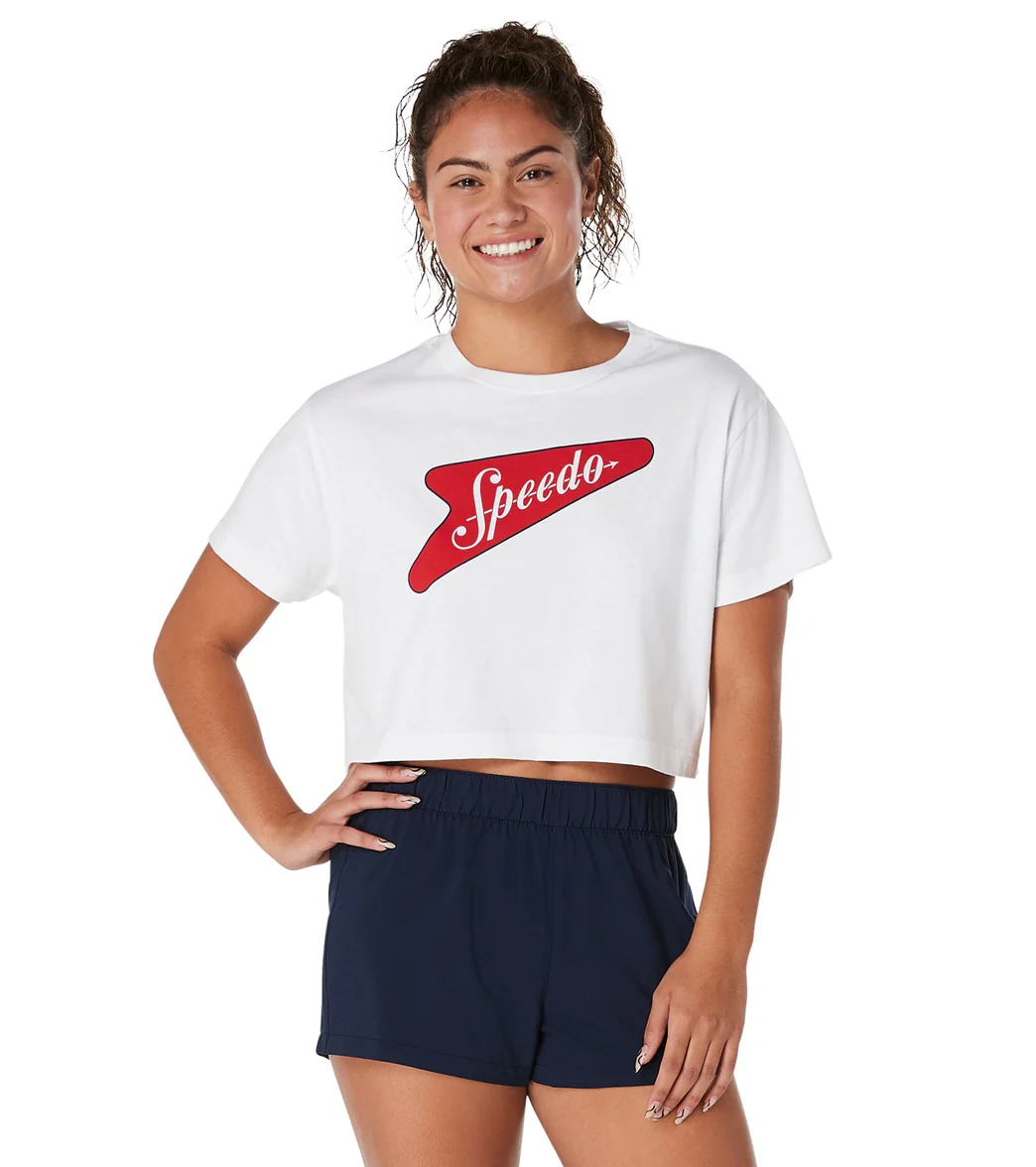Speedo Women's Bondi Crop Tee - Image 6