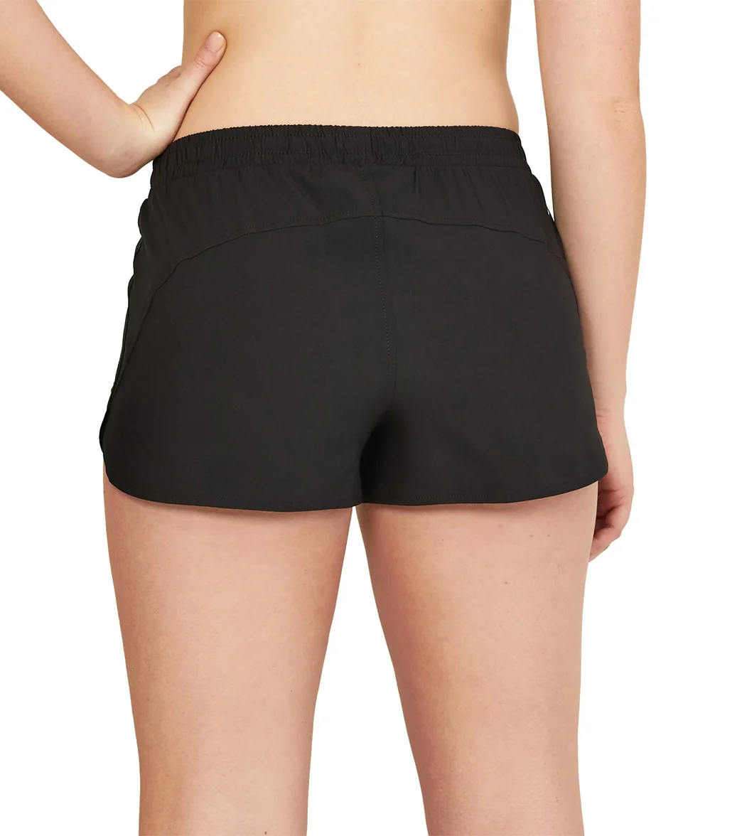Speedo Women's Color Block Woven Shorts - Image 3