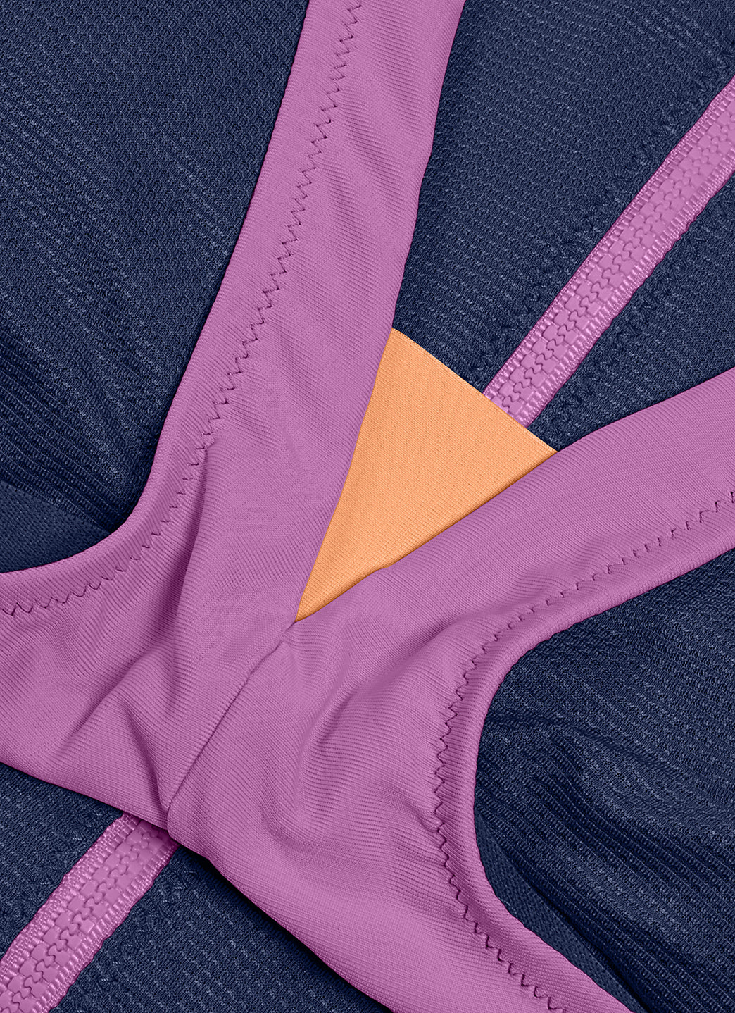 Speedo Women's Color Block Zip Front One Piece Swimsuit - Image 28