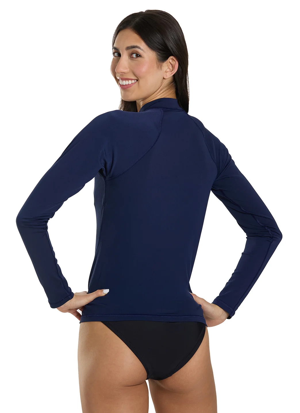 Speedo Women's Endurance+ Long Sleeve Rash Guard - Image 11