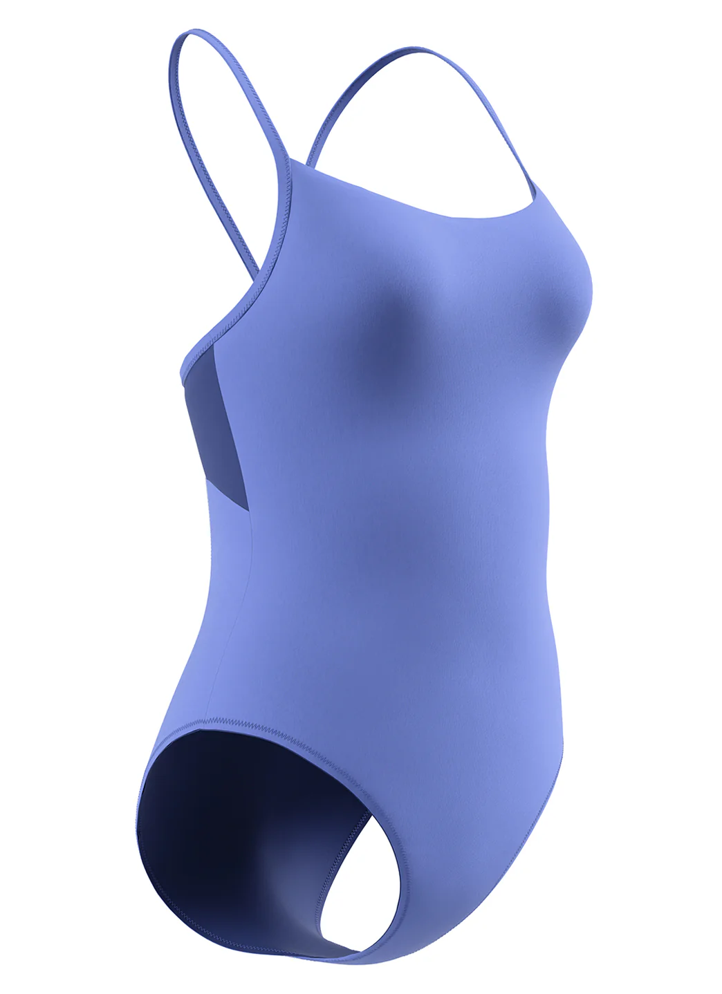 Speedo Women's Hydraline Solid Racerback Chlorine Resistant One Piece Swimsuit - Image 3