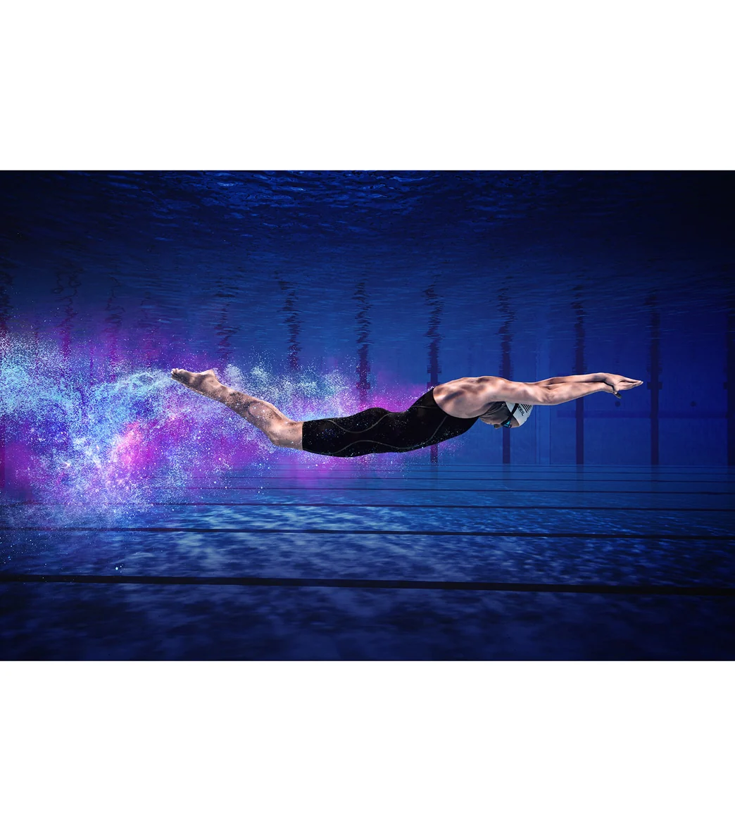 Speedo Women's LZR Intent 2.0 Closed Back Kneeskin Tech Suit Swimsuit - Image 15