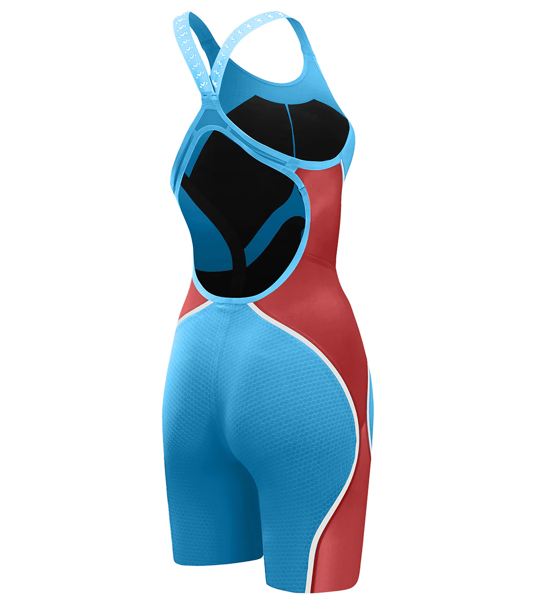 Speedo Women's LZR Intent 2.0 Open Back Tech Suit Swimsuit - Image 105