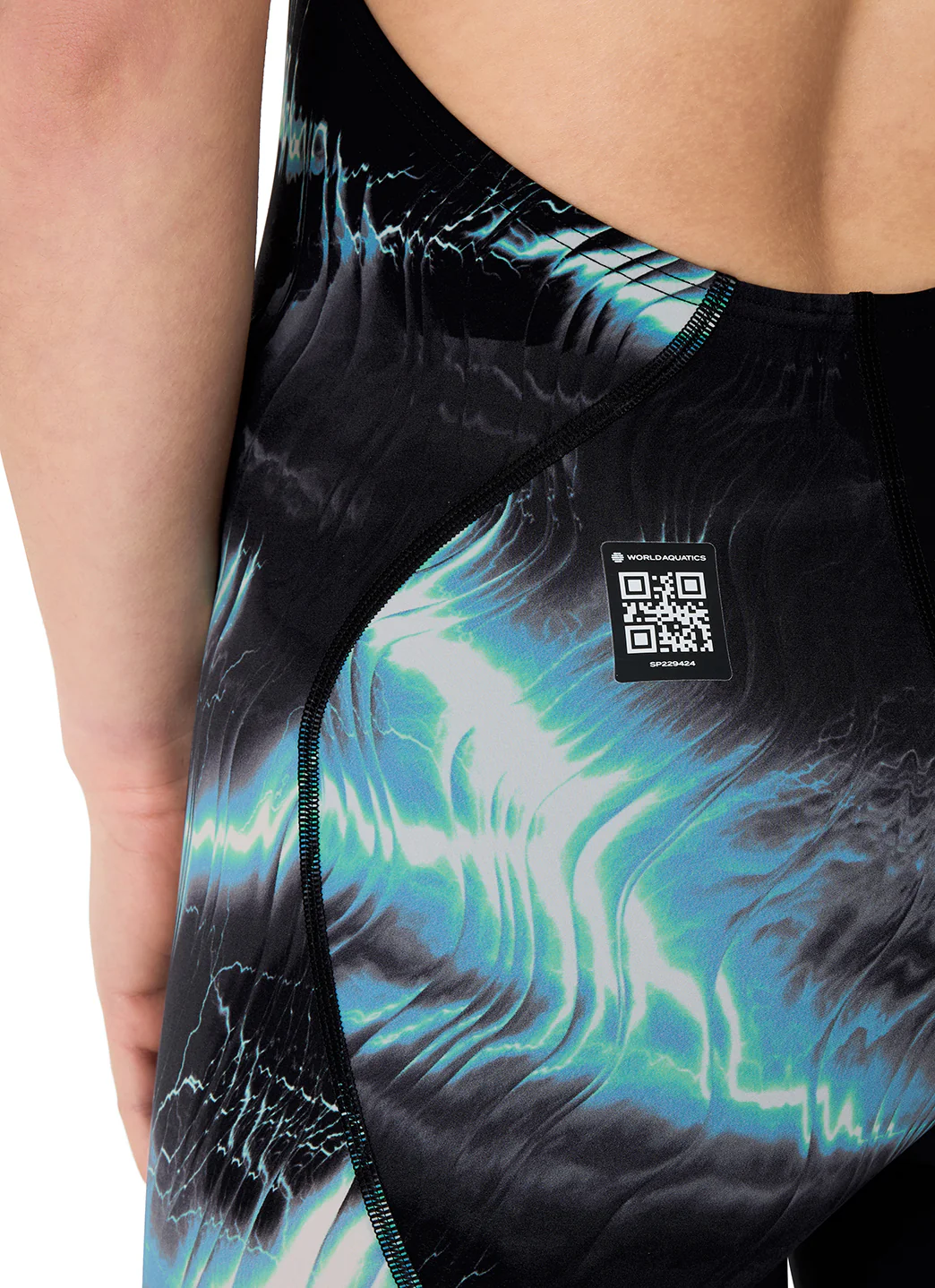 Speedo Women's LZR Pro 2.0 Printed Open Back Tech Suit Swimsuit - Image 12