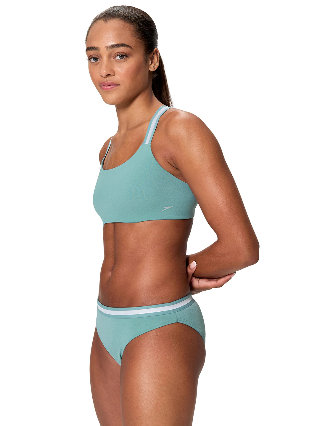 Speedo Women's Performance Two Piece Swimsuit Set - Image 12