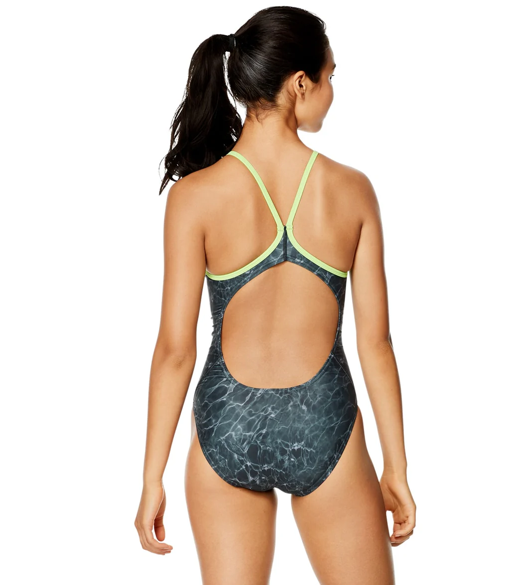 Speedo Women's Printed Flyer One Piece Swimsuit - Image 6