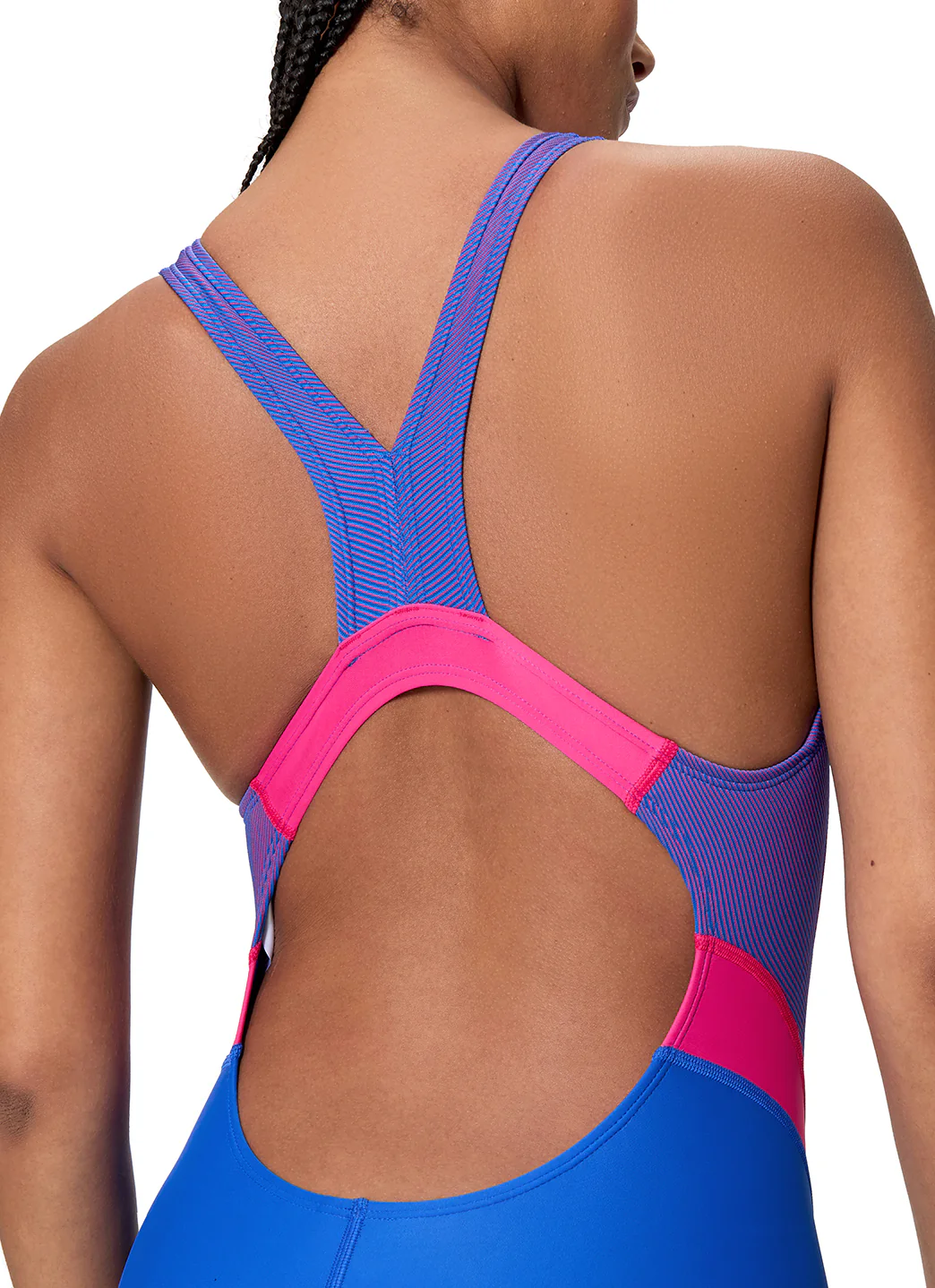 Speedo Women's Quantum Ribbed Splice One Piece Swimsuit - Image 12