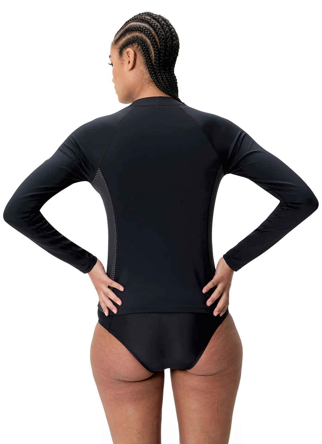 Speedo Women's Scuba Flex Long Sleeve Rash Guard - Image 11