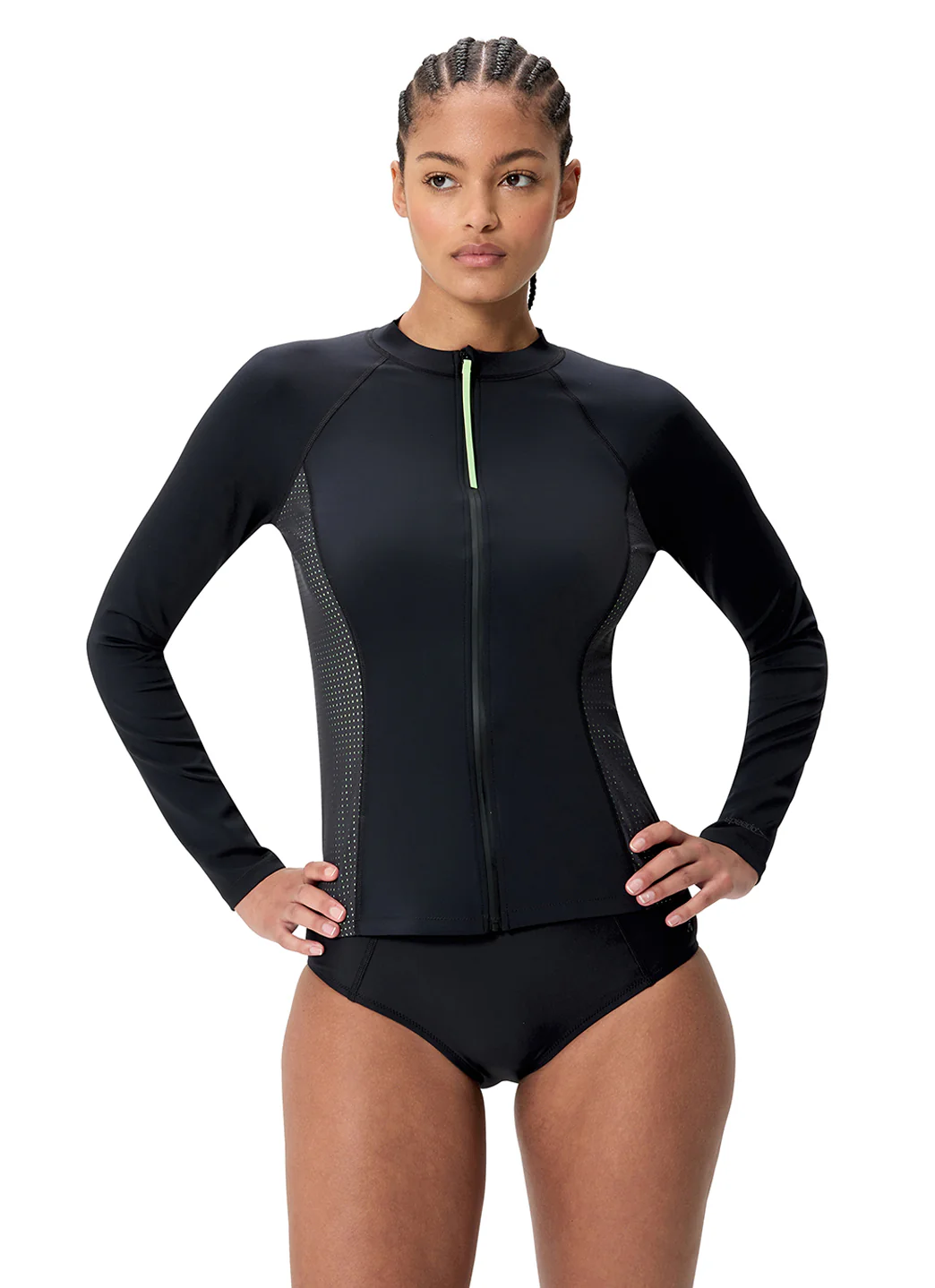 Speedo Women's Scuba Flex Long Sleeve Rash Guard - Image 8