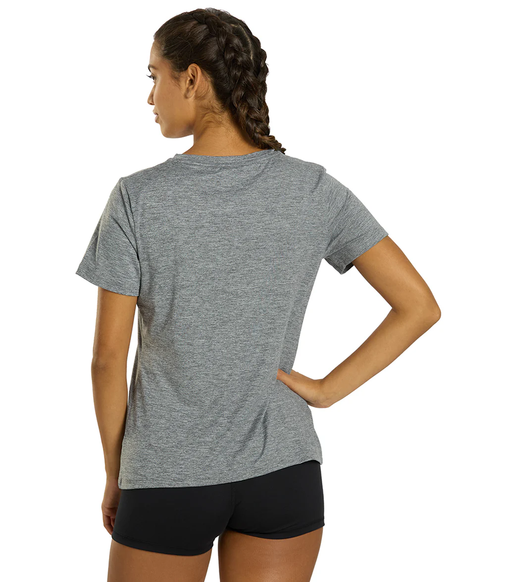 Speedo Women's Short Sleeve Crew Neck T-Shirt - Image 38