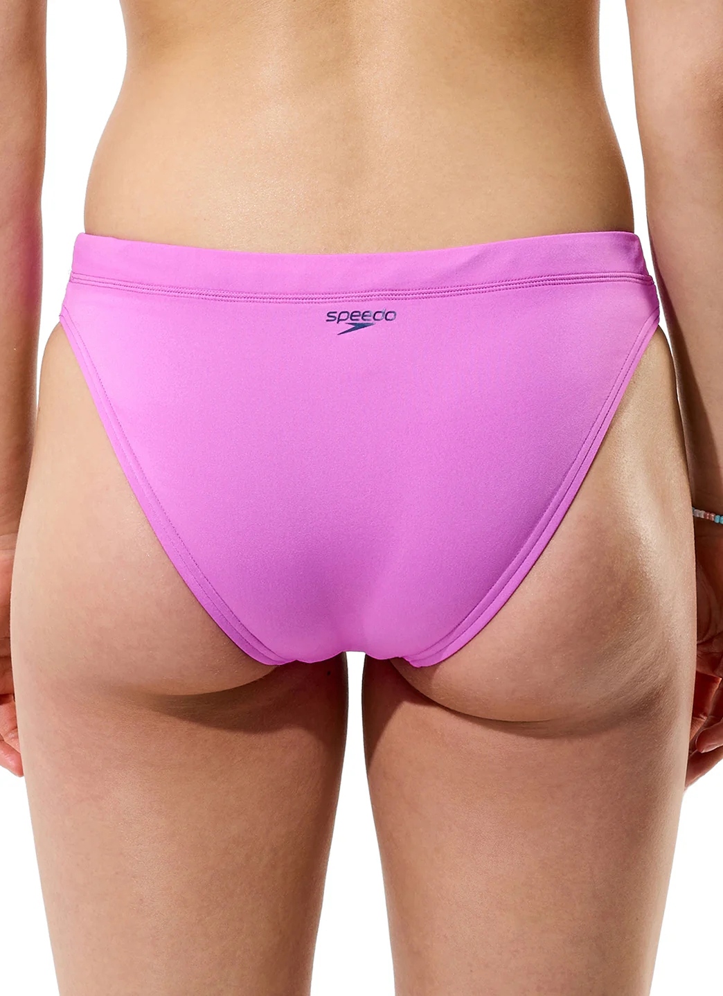 Speedo Women's Solid Cheeky Bikini Bottom - Image 3