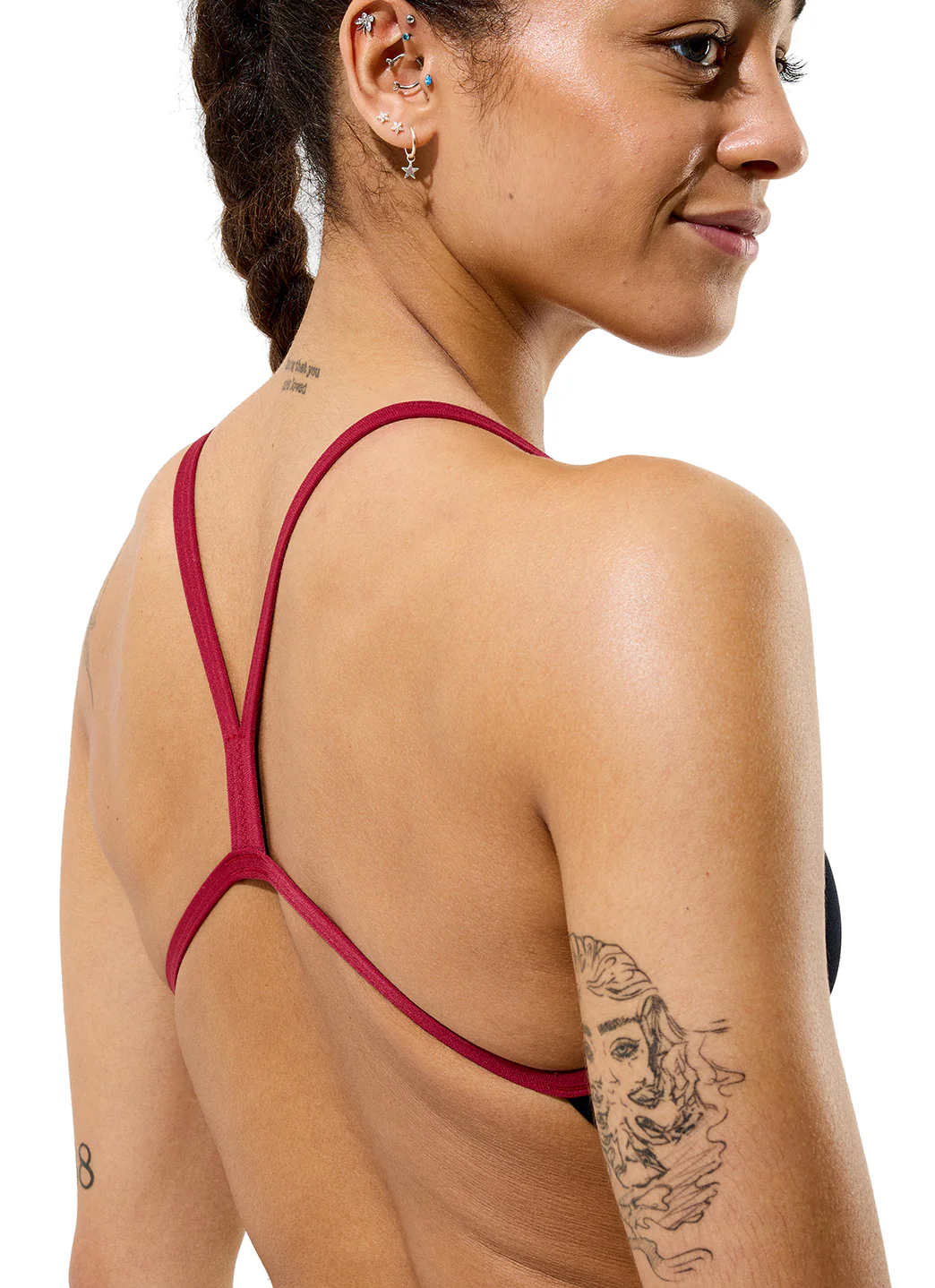 Speedo Women's Solid Endurance+ Max 2.0 V-Back One Piece Swimsuit - Image 81