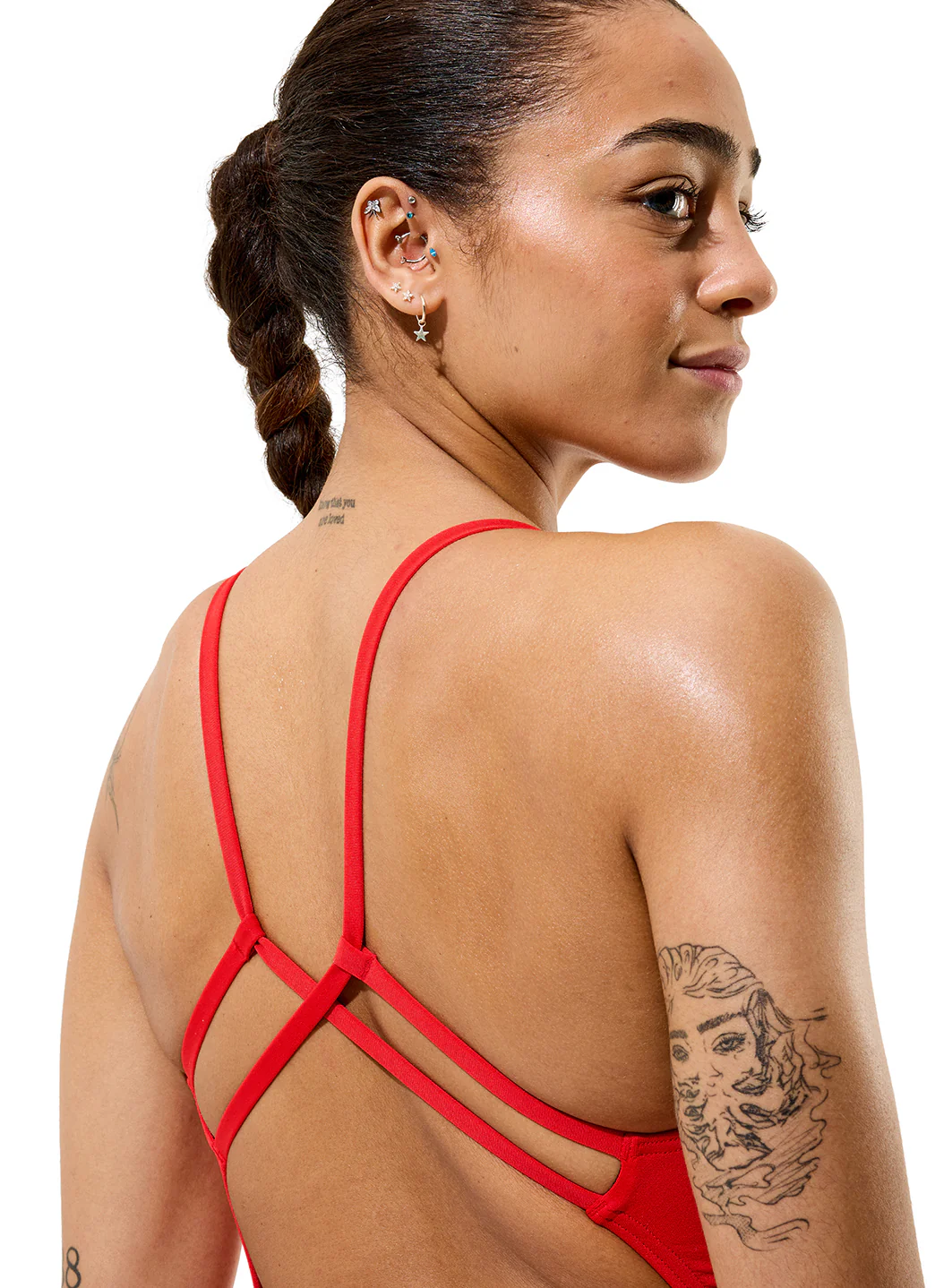Speedo Women's Solid Endurance+ Max Strappy Back One Piece Swimsuit - Image 5