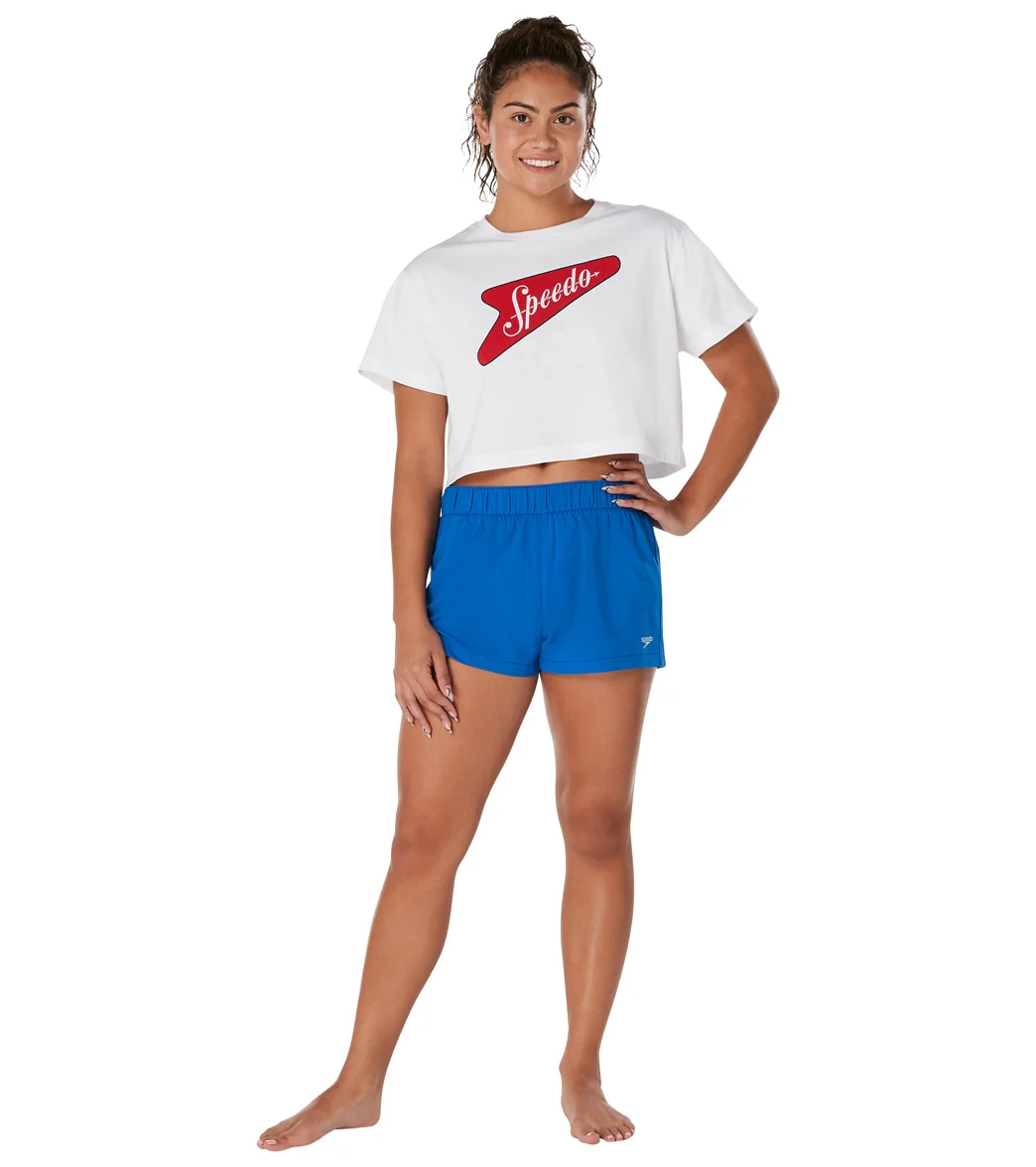 Speedo Women's Solid Volley Shorts - Image 12