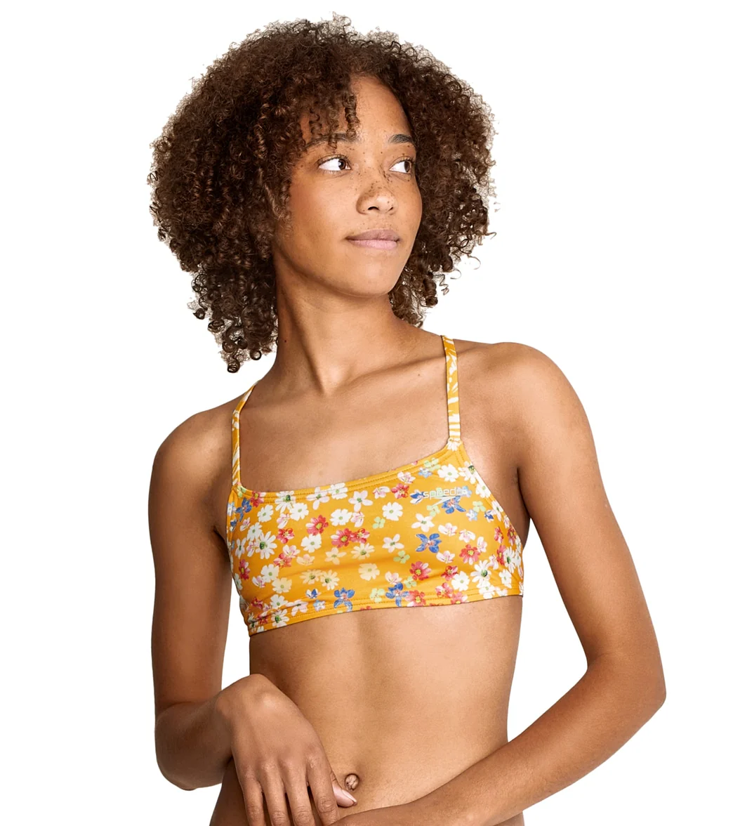 Speedo Women's Strappy Fixed Back Bikini Top - Image 7