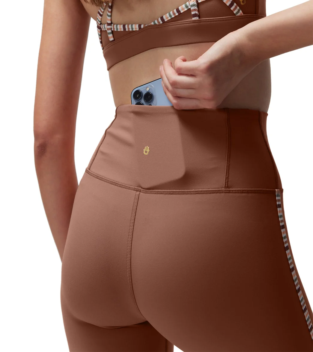 Spiritual Gangster Ada Dream Tech Eco Jersey High Waisted 7/8 Legging - Image 3