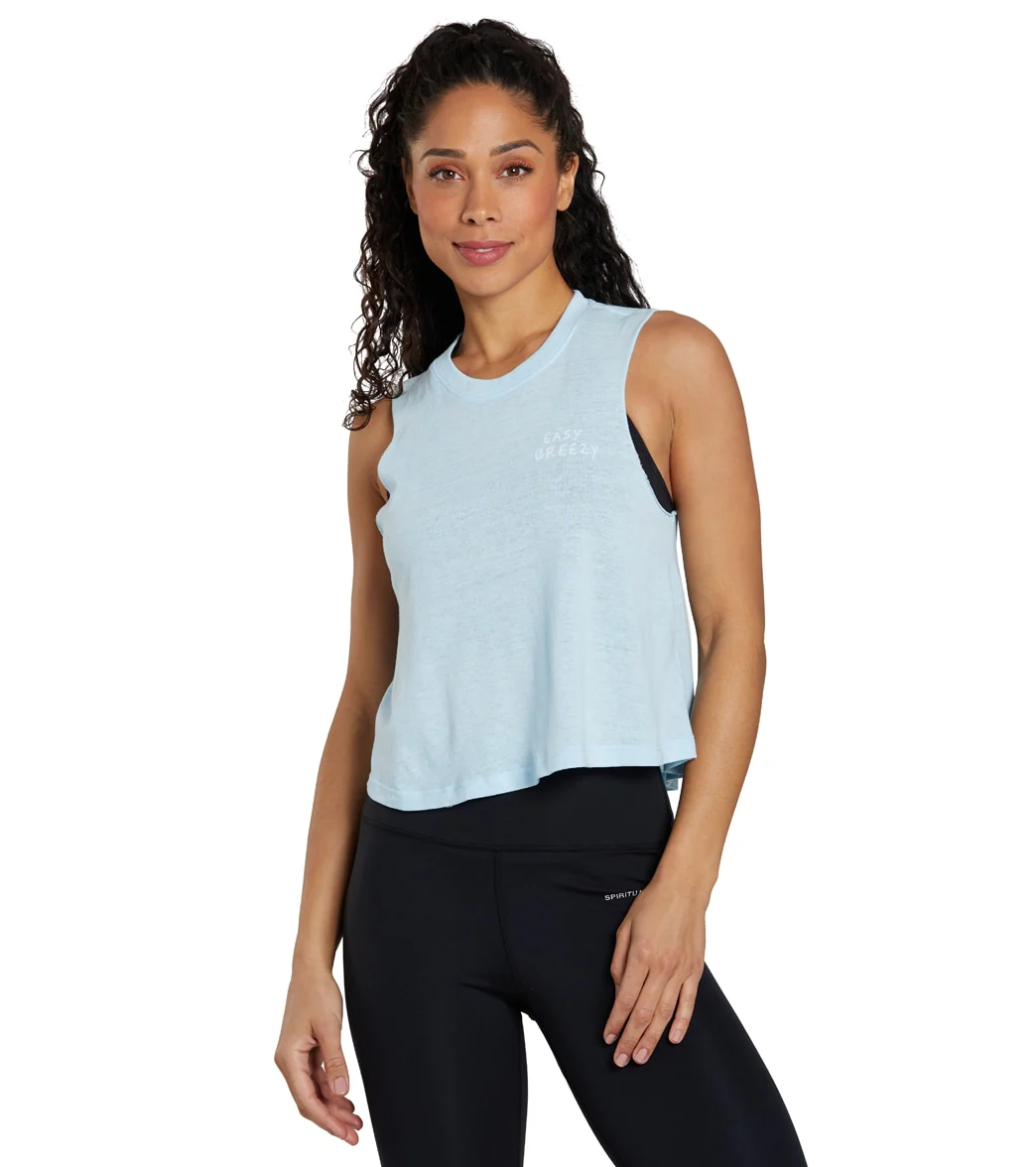 Spiritual Gangster Breezy Crop Tank