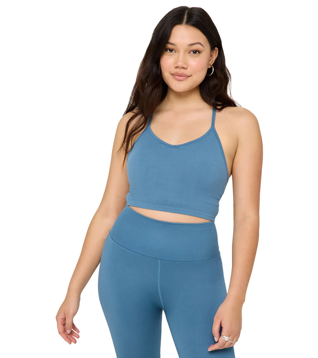 Spiritual Gangster Bryn Seamless Crop Tank Solid - Image 6