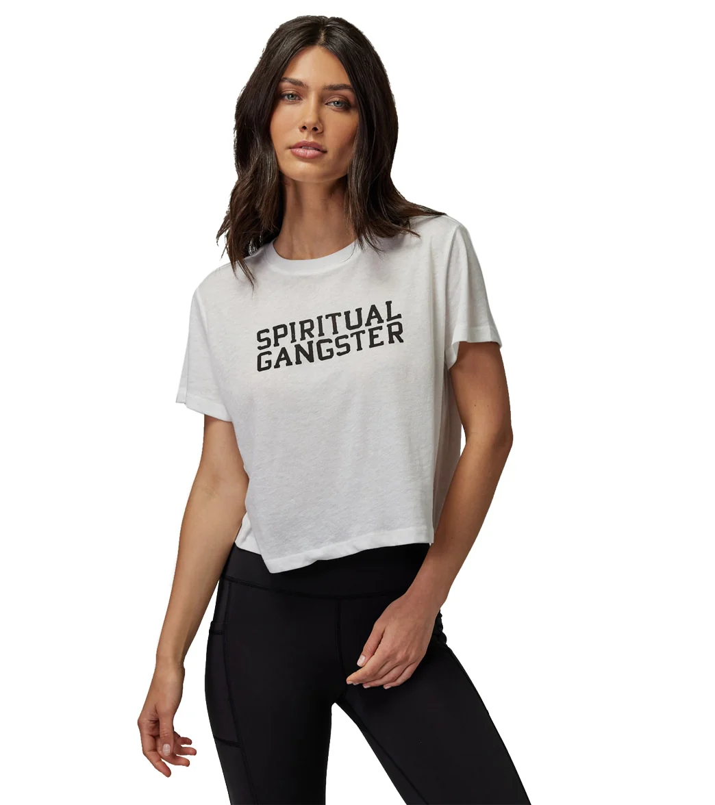 Spiritual Gangster Crop Tee - Image 4