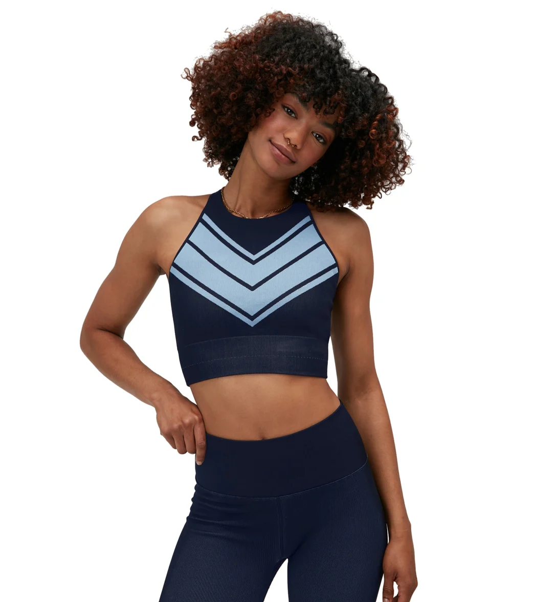 Spiritual Gangster High Neck Jacquard Bra - Image 5