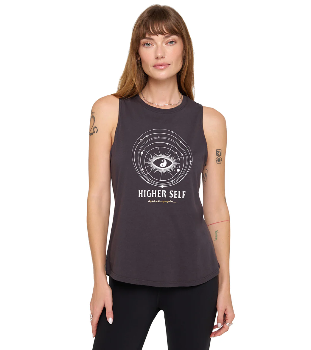 Spiritual Gangster Higher Self Jade Muscle Tank - Image 8