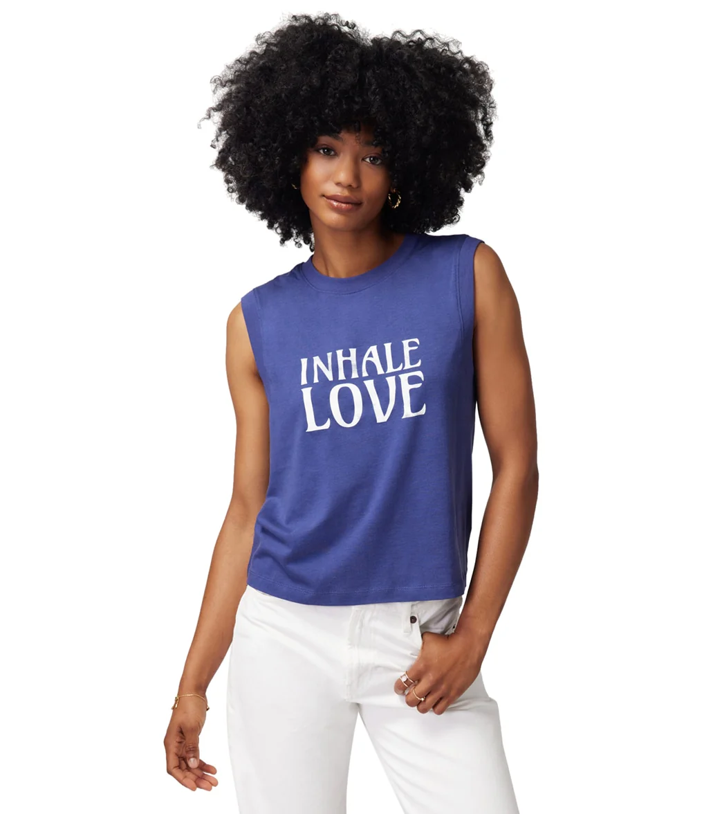 Spiritual Gangster Inhale Love Irina Muscle Tank - Image 6