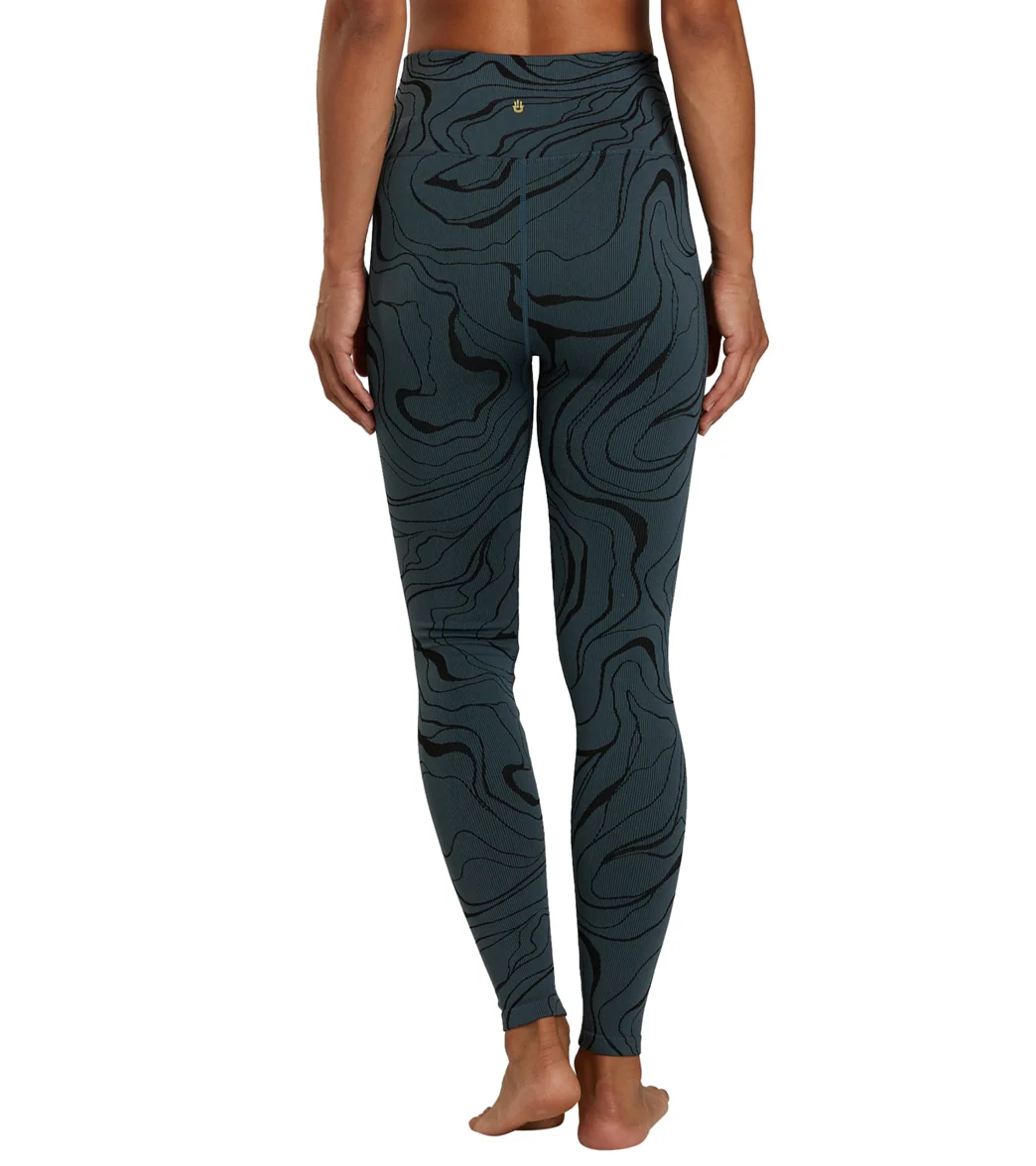 Spiritual Gangster Love Sculpt Jacquard Legging - Image 3