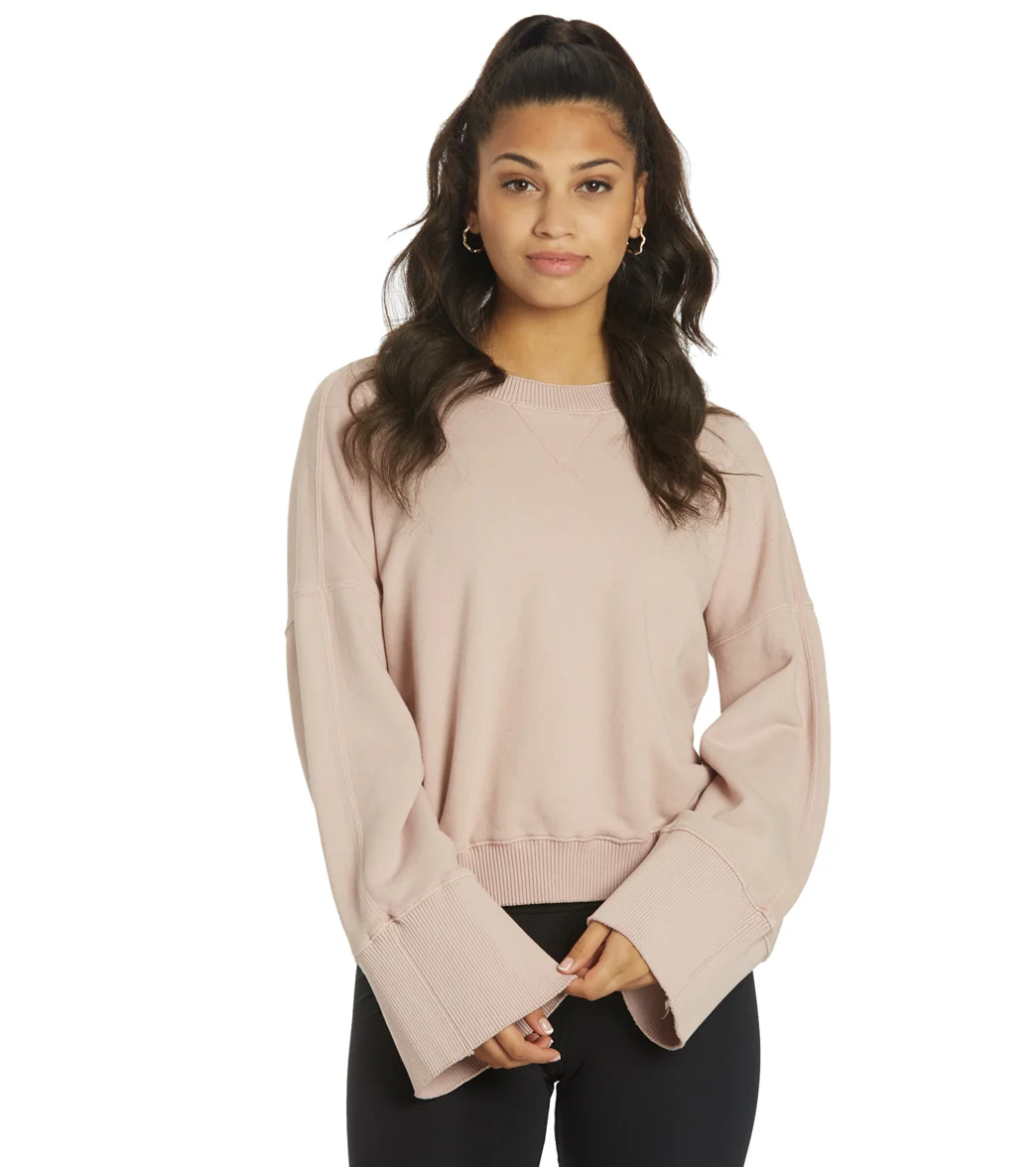 Spiritual Gangster Malia Wide Sleeve Crew