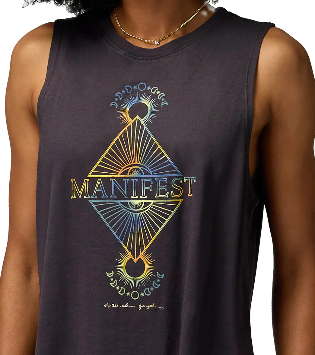 Spiritual Gangster Manifest Jade Muscle Tank - Image 4