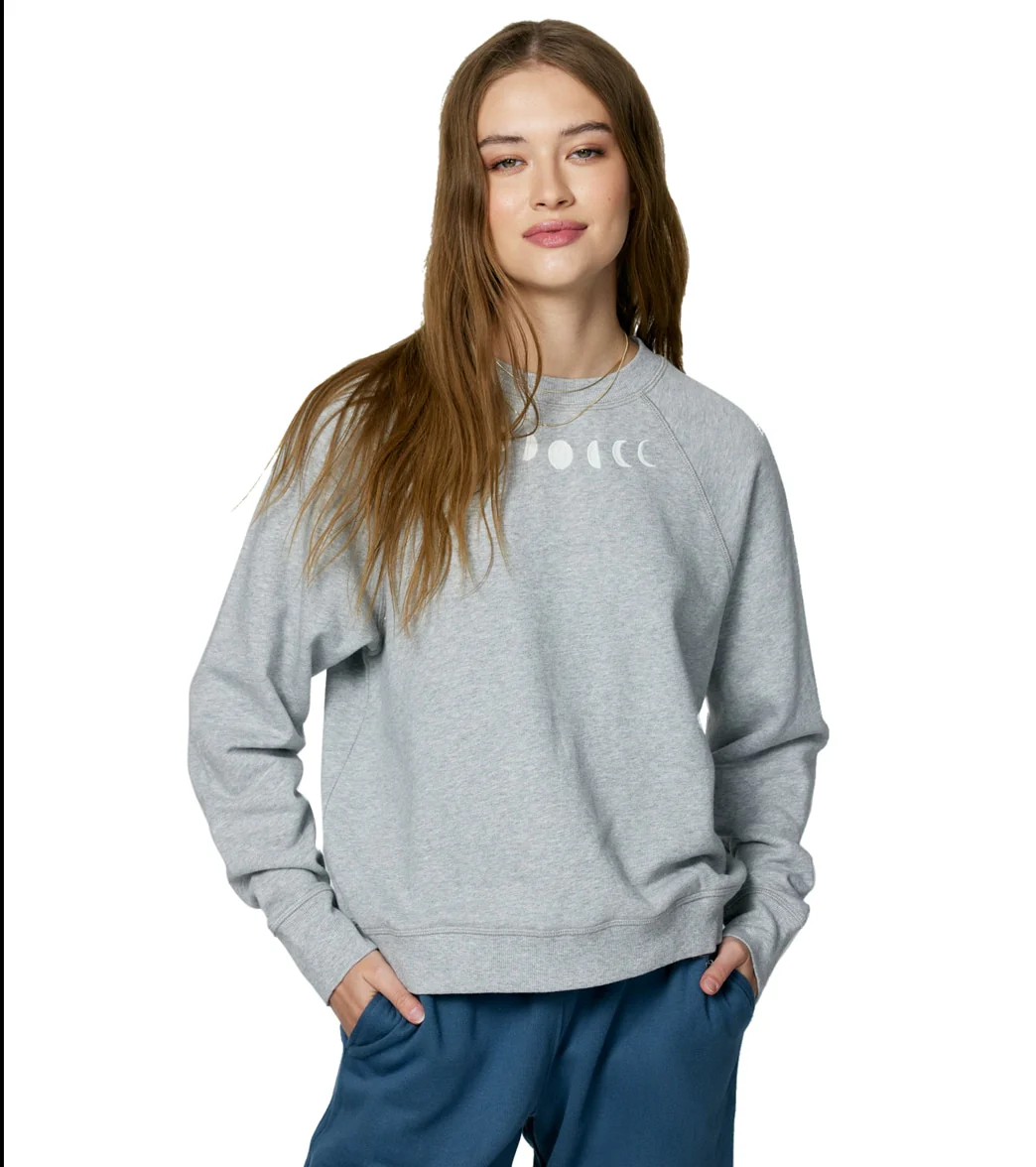 Spiritual Gangster Moon Phase Bridget Raglan Pullover - Image 8
