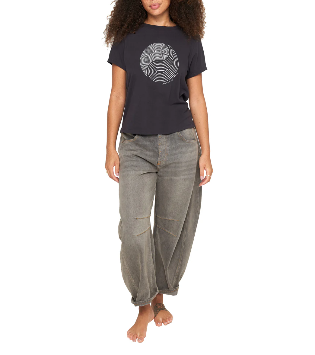 Spiritual Gangster New Wave Lila Short Sleeve Tee - Image 4