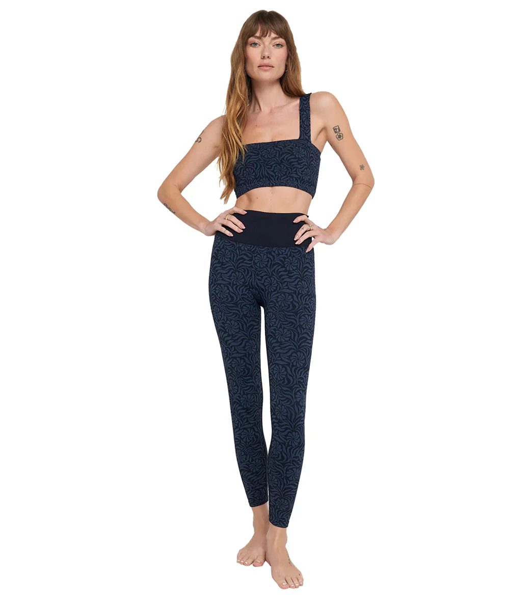 Spiritual Gangster Seamless Jacquard 7/8 Legging - Image 4