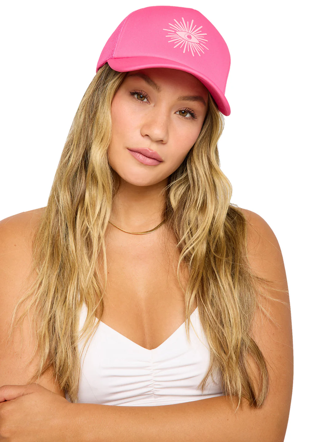 Spiritual Gangster Seeing Eye Trucker Hat - Image 5