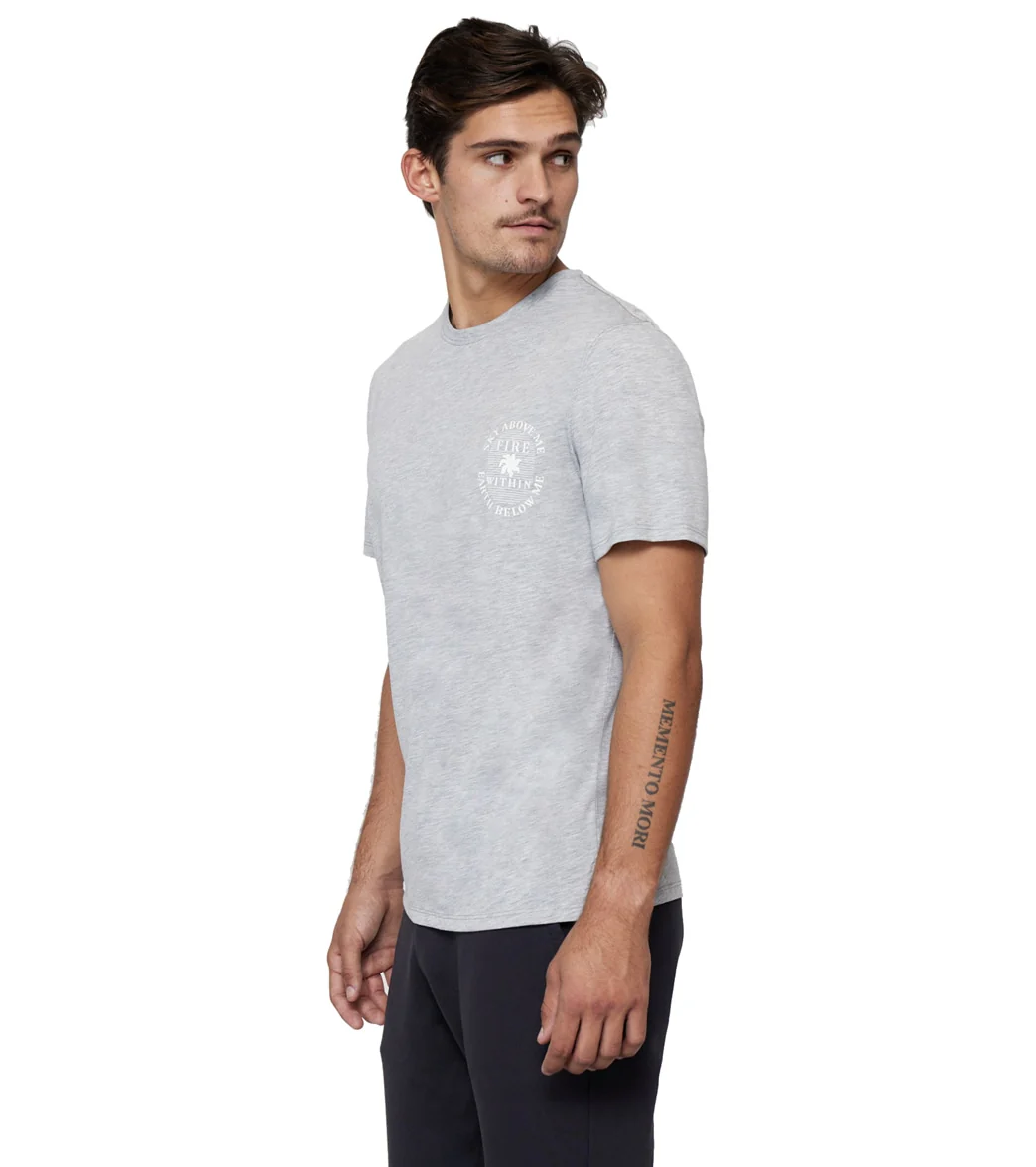 Spiritual Gangster Sky Above Namaste Dry S/S Tee - Image 2