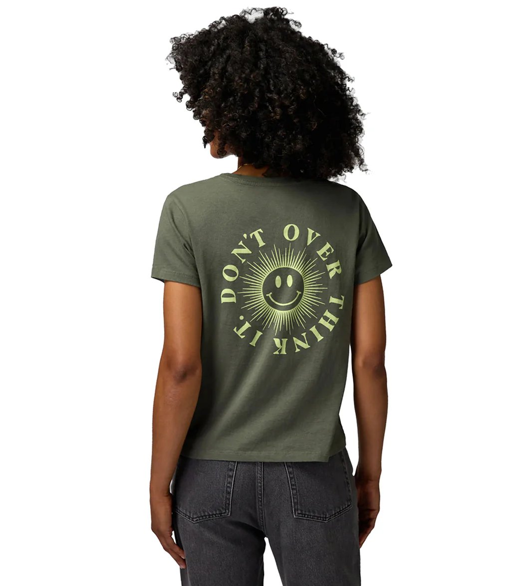 Spiritual Gangster Smiley Lila Tee - Image 3
