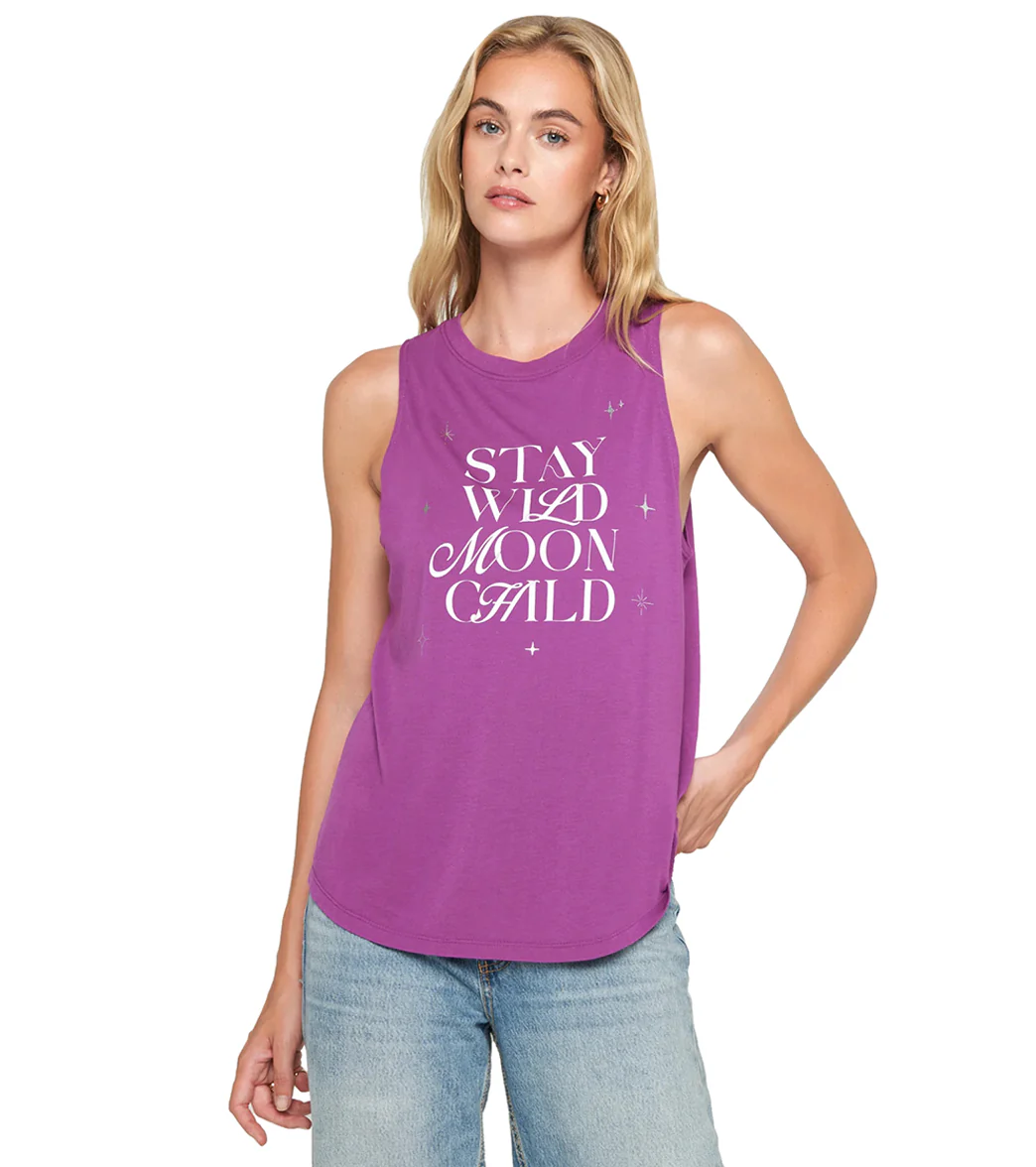 Spiritual Gangster Wild Moon Jade Muscle Tank - Image 6