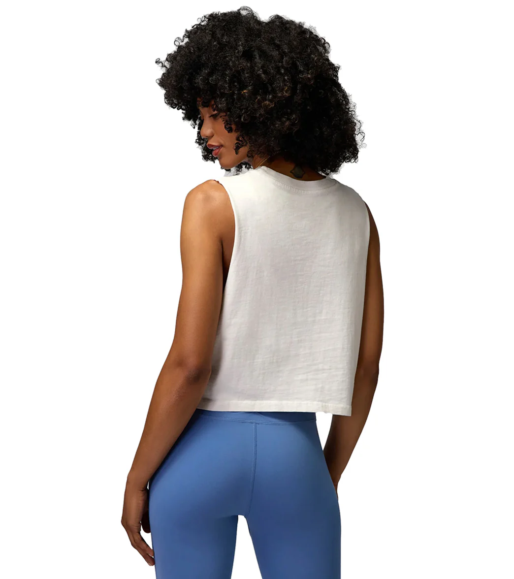 Spiritual Gangster Yin Yang Callie Crop Tank - Image 3