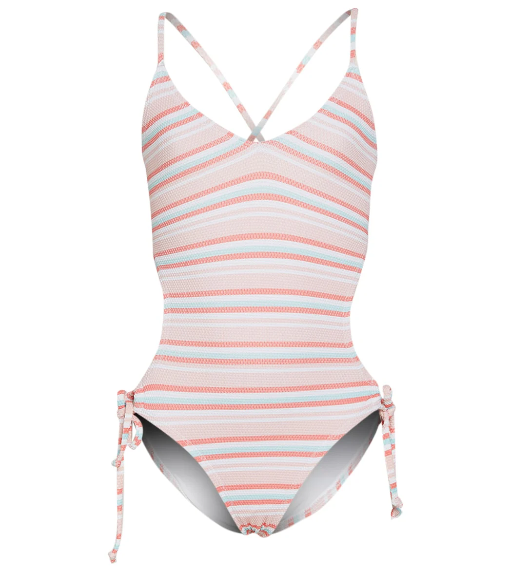 Splendid Girls' Cozy Stripe One Piece Swimsuit (Big Kid) - Image 4