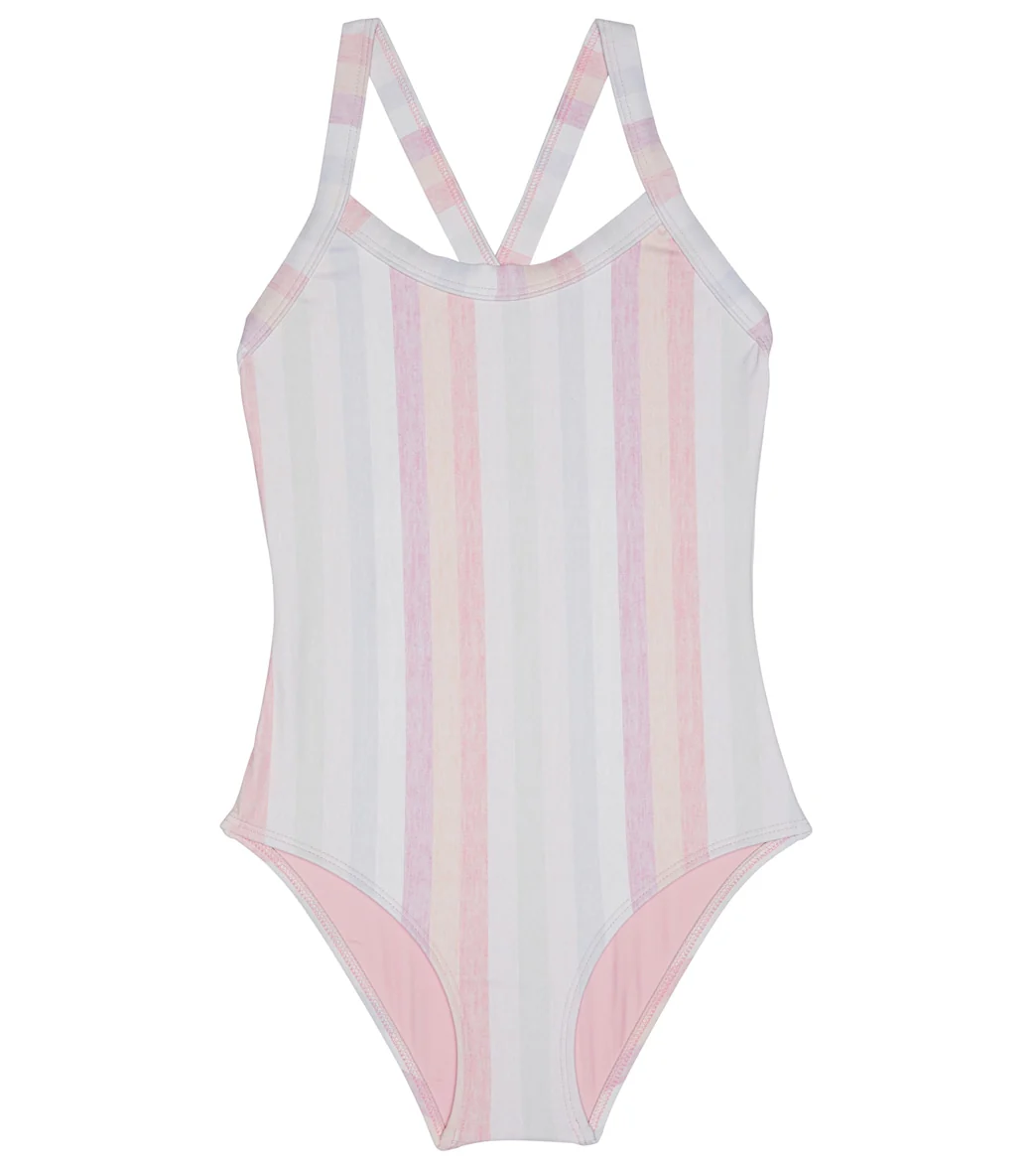Splendid Girls' Heather Ombre One Piece Swimsuit (Big Kid) - Image 5