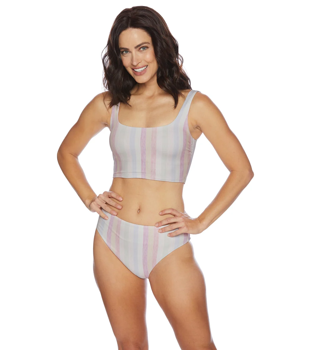 Splendid Women's Heather High Waist Bikini Bottom - Image 4
