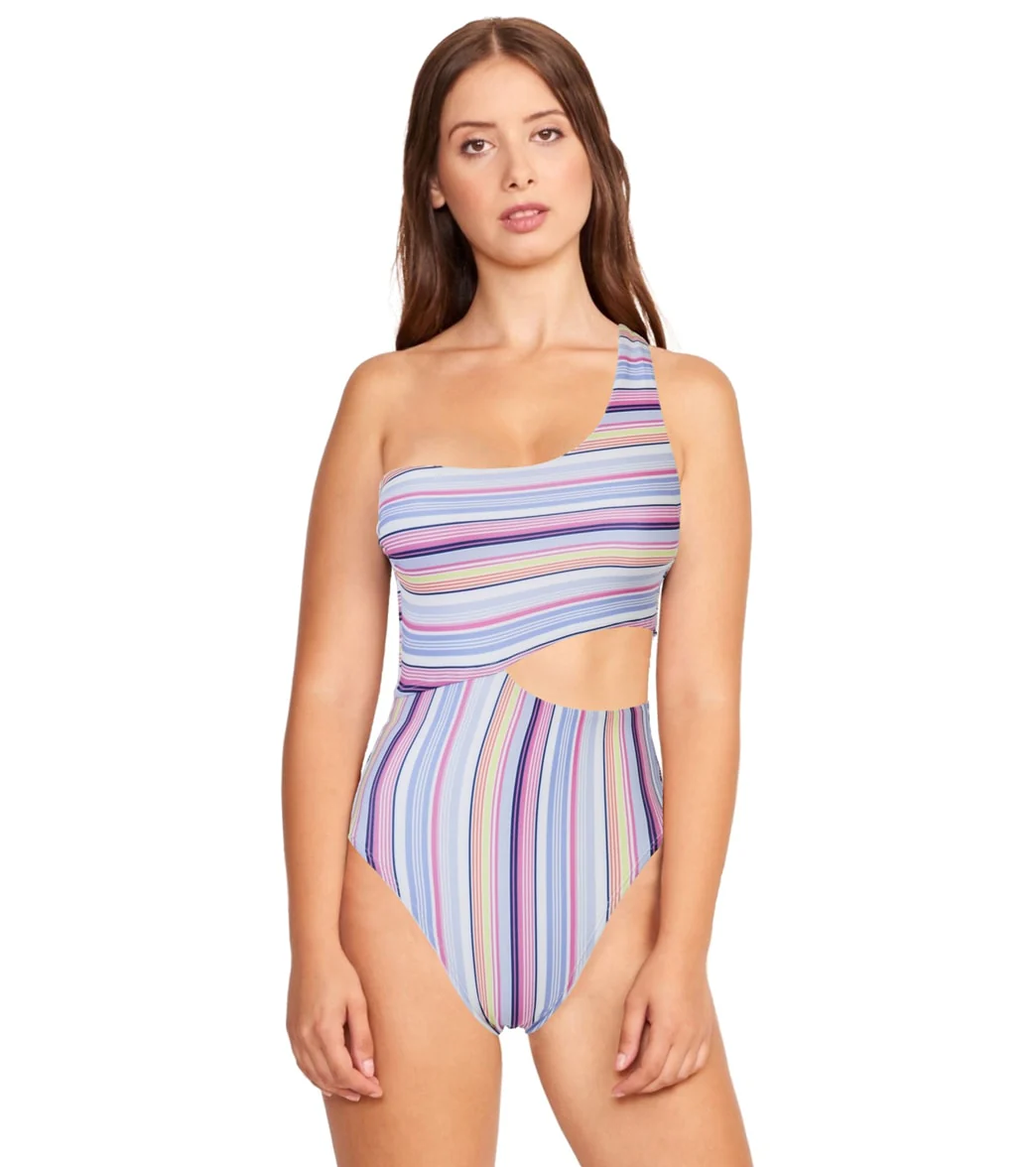 Splendid Women's La Paz One Shoulder One Piece Swimsuit - Image 6