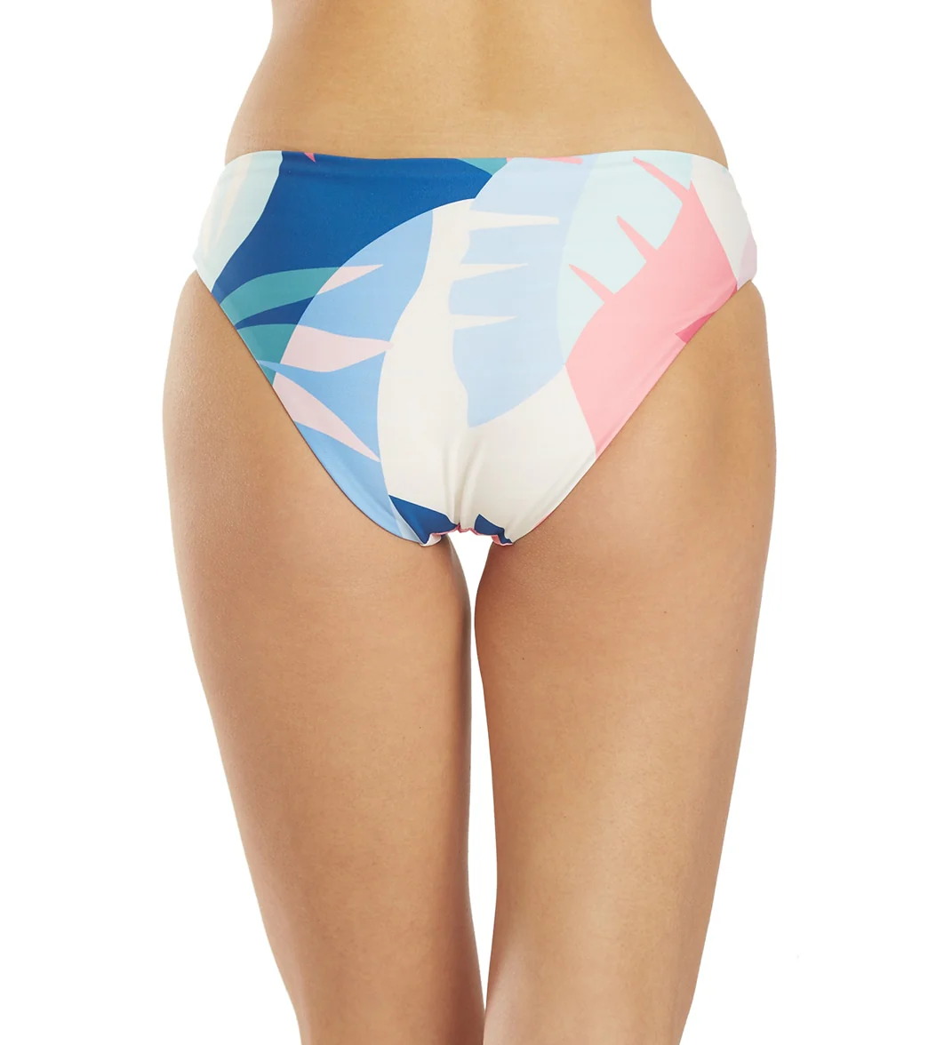 Splendid Women's Mosaic Palm Reversible Retro Bikini Bottom - Image 3